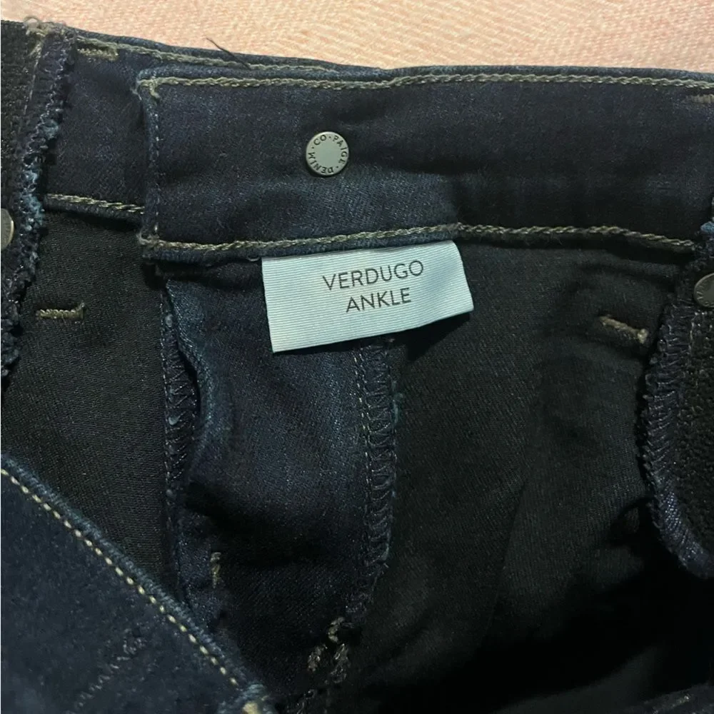 Paige Verdugo Ankle Maternity Jeans Size 26